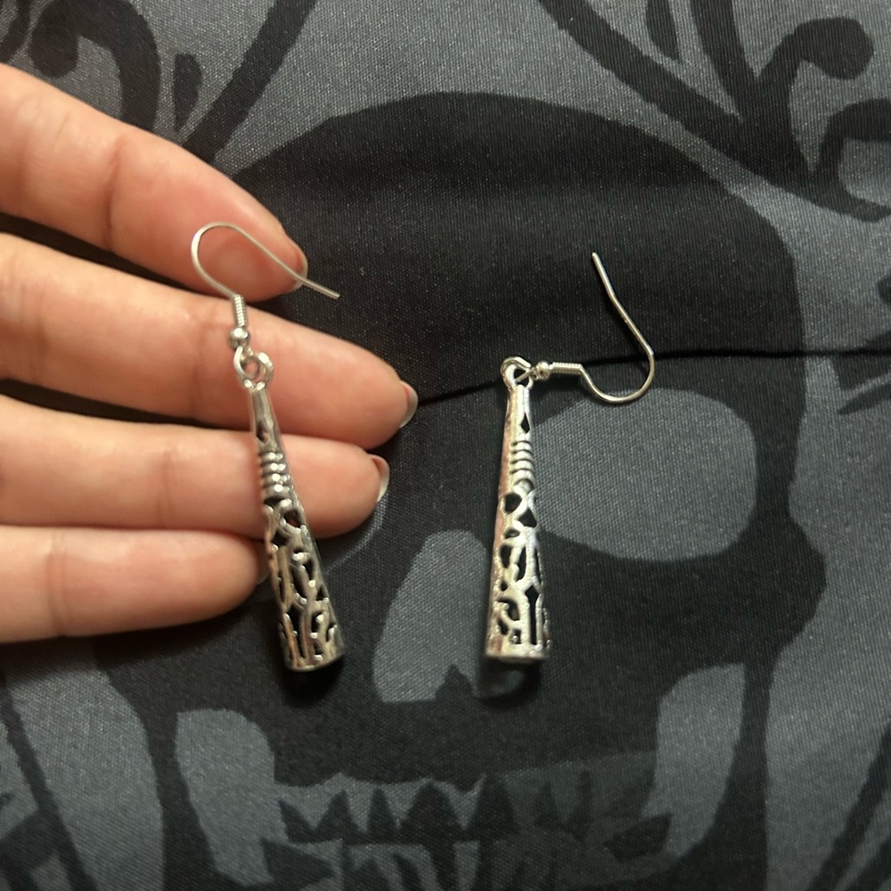 Elegant Silver Dangle Earrings